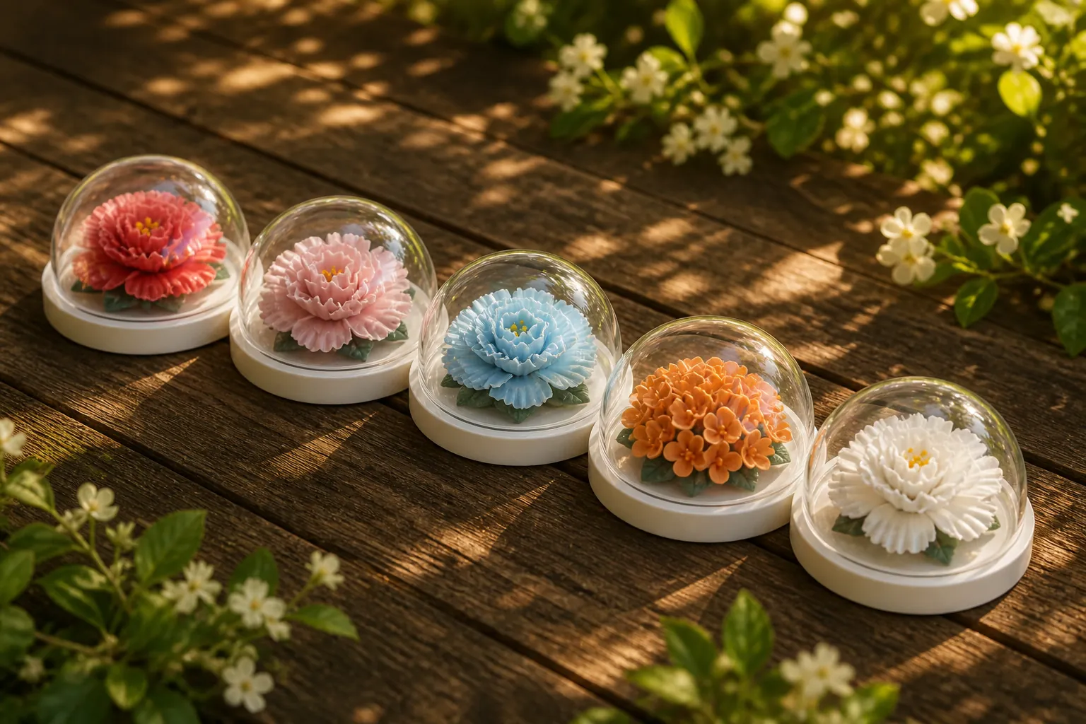 Ceramic flowers