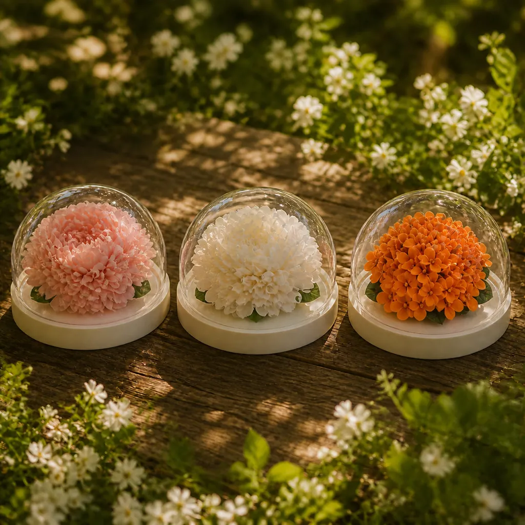 Peony & Osmanthus Night Light — Color options
