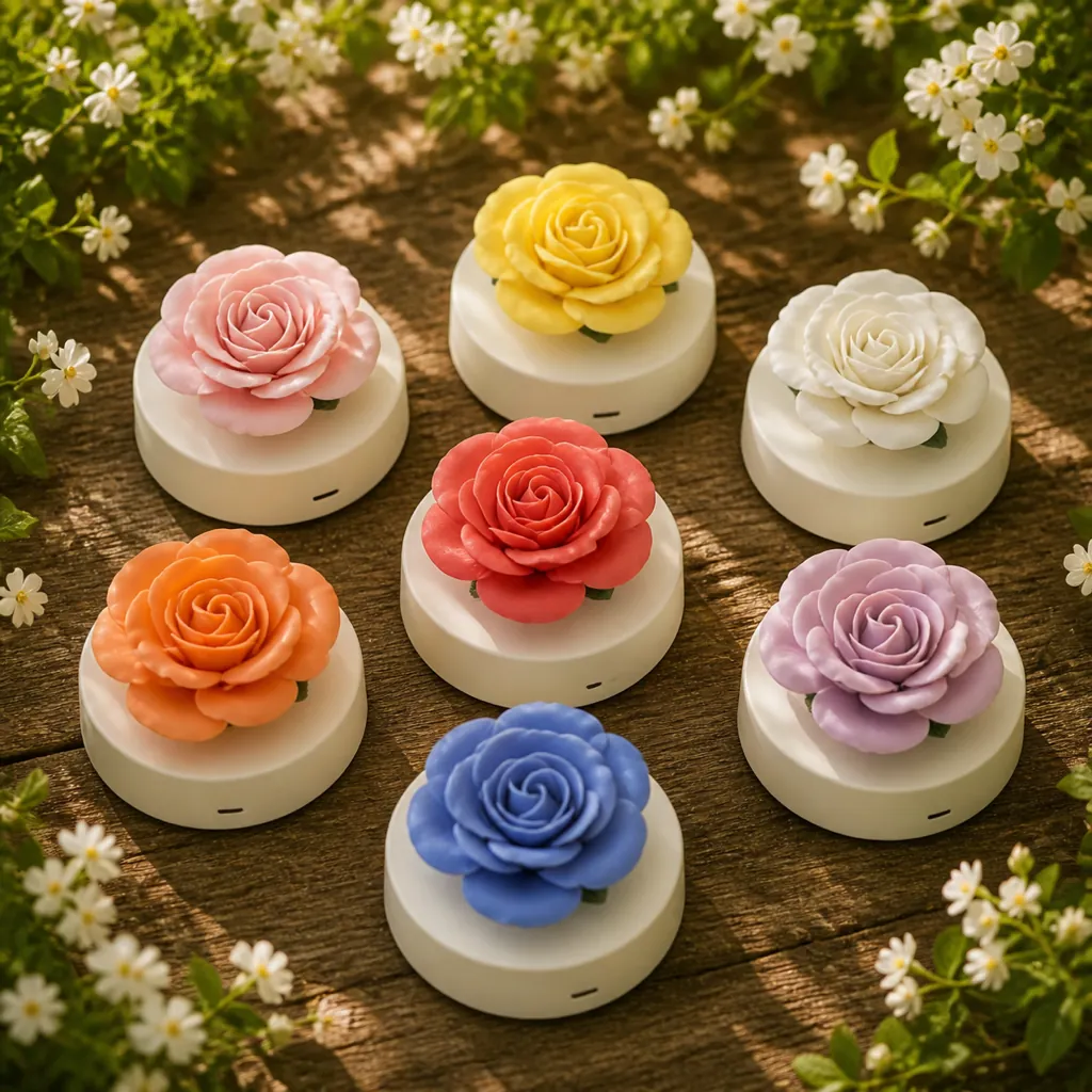 Rose Night Light — Color options