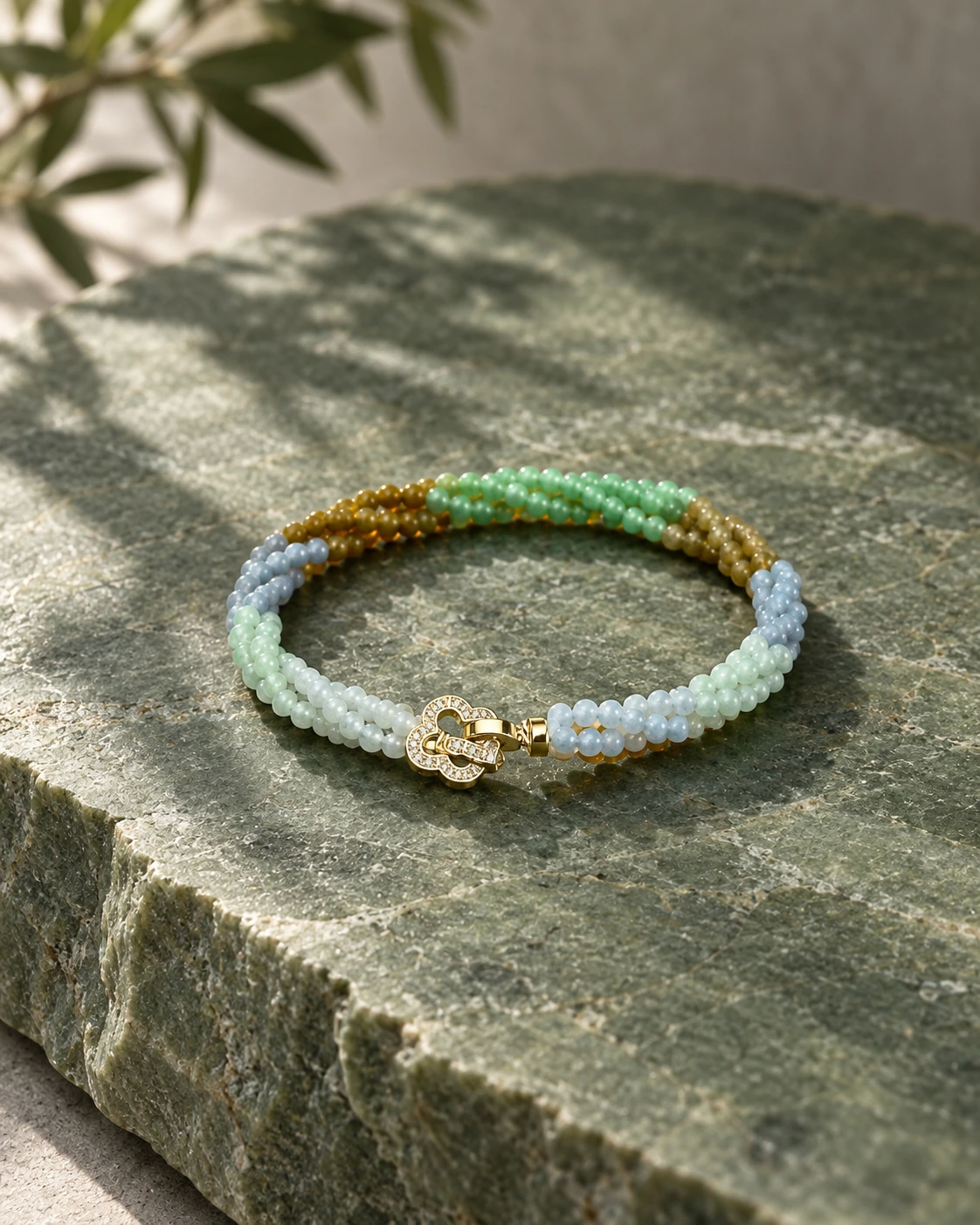 Hetian Jade, Many-Colored