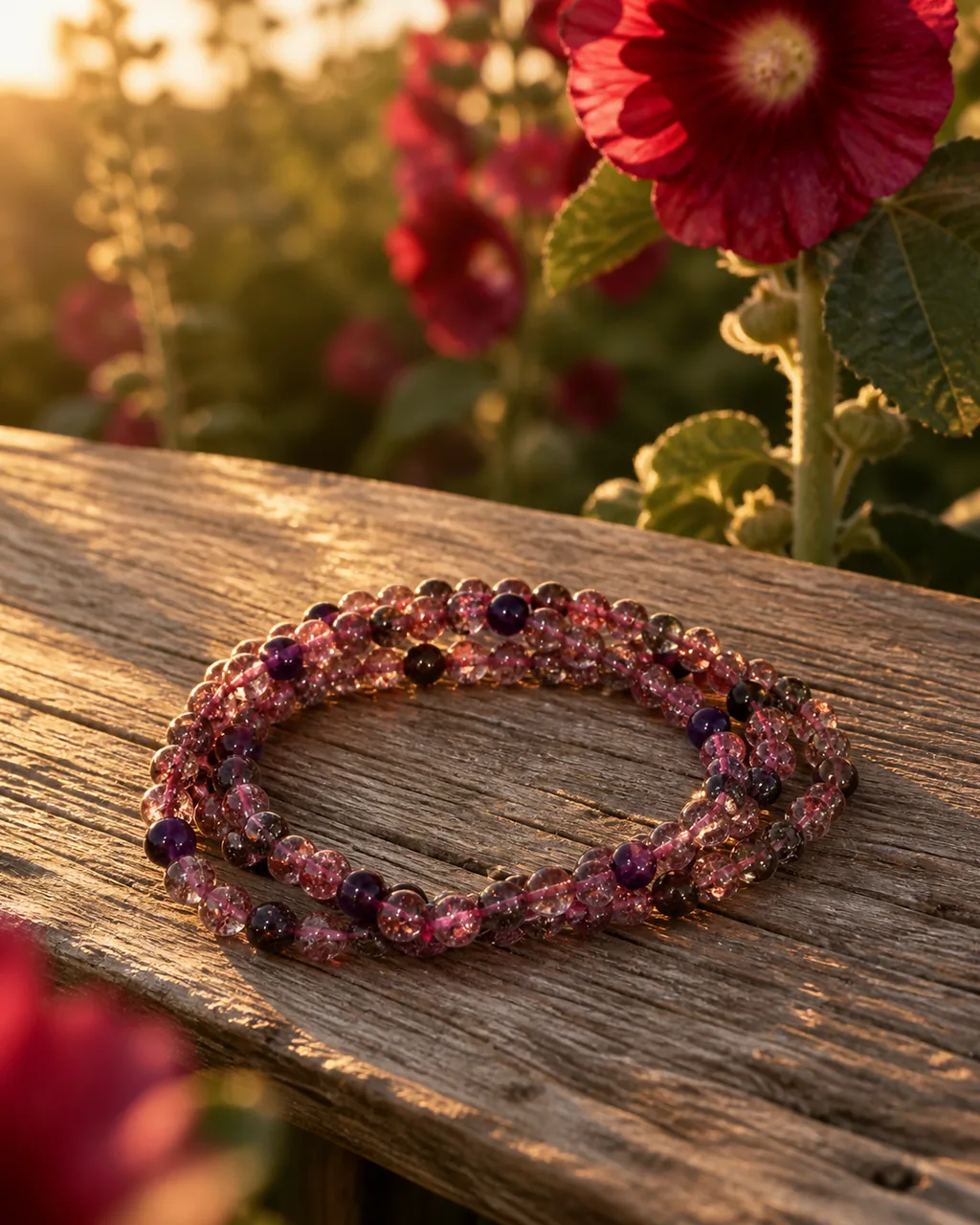Strawberry Quartz Wrap