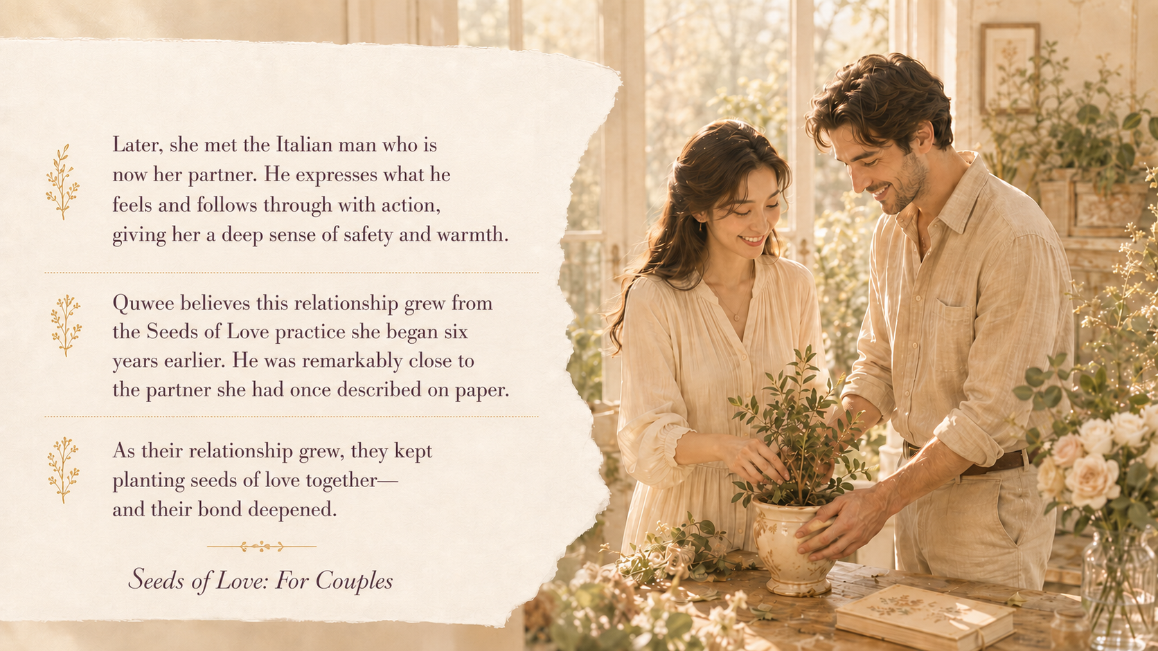 Seeds of Love: For Couples course story, page 3