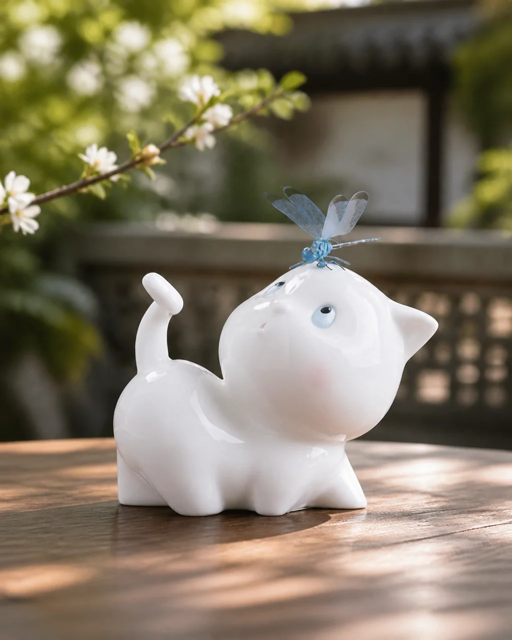 猫戏蜓
