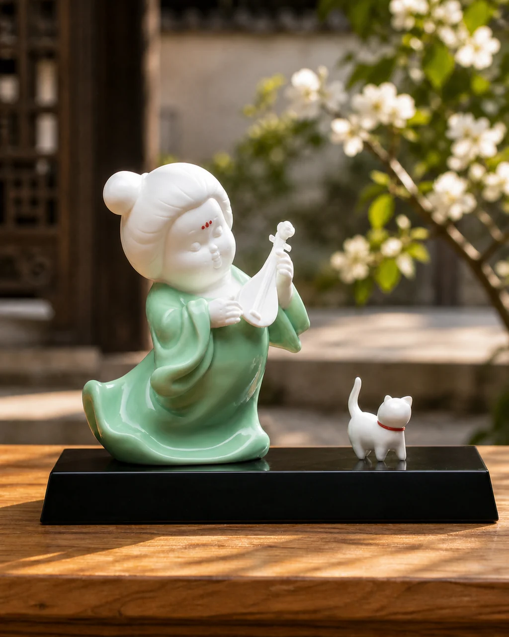 仕女琵琶