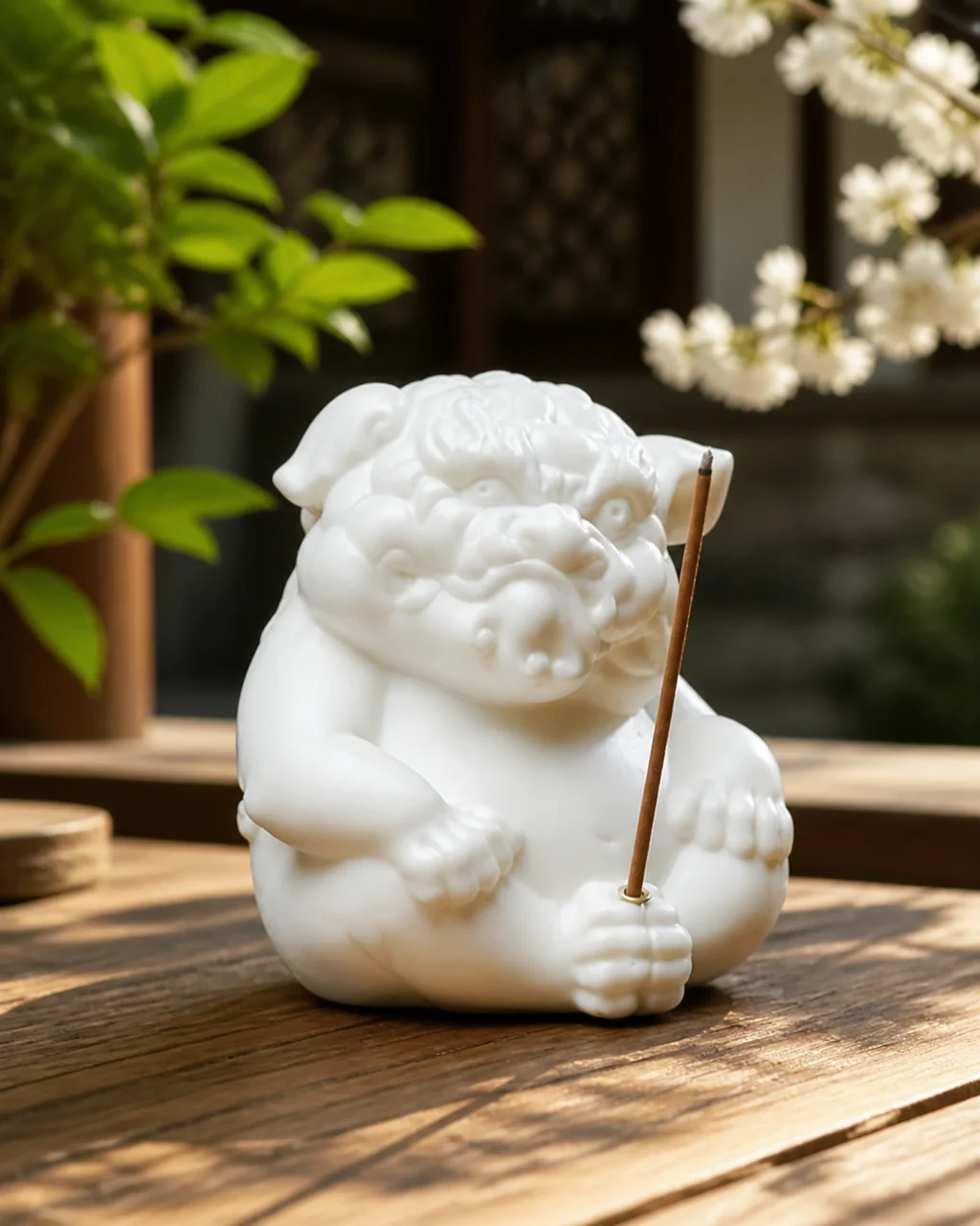 唐狮香插 · 镇宅